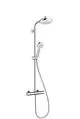 Hansgrohe-HG-Showerpipe-Crometta-160-weiss-chrom-27264400 gallery number 1